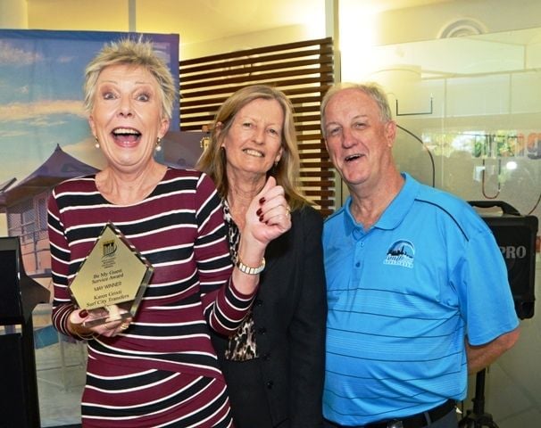 Tourism worker rewarded for great service Tourism worker rewarded for great service